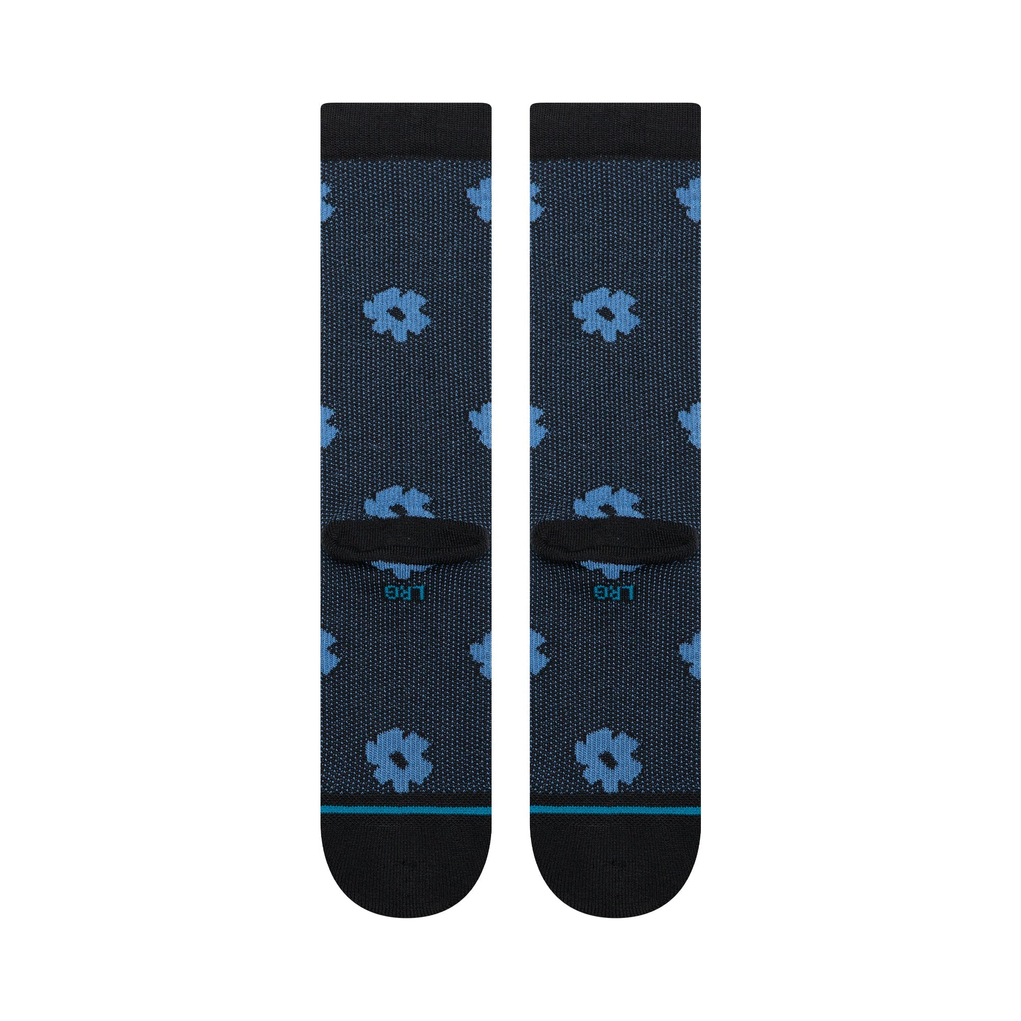 Digital Daisy Crew Socks